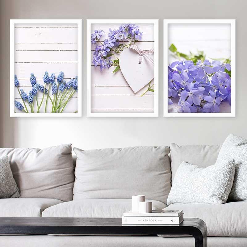 Wallity Set uramljenih slika 3BC_32738270, 3 dijela