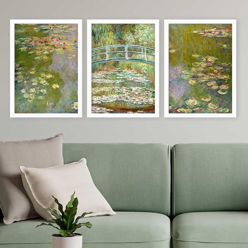 Wallity Set uramljenih slika 3BC_UN2680947, 3 dijela