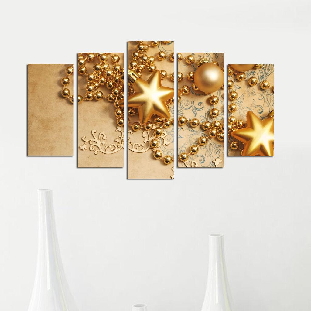 Wallity 5PMDFNOEL 7 Dekorativne slike, 5 slika