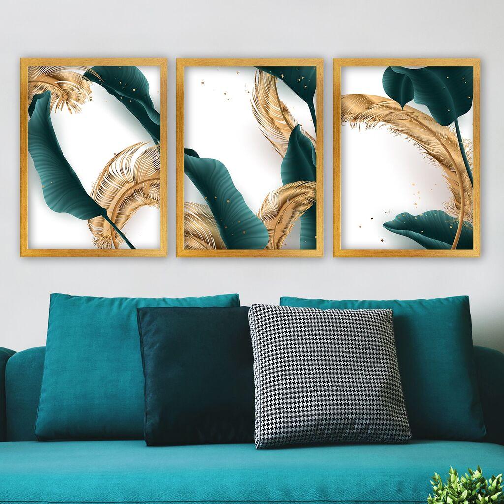Wallity Set uramljenih slika 3AC179, 3 dijela