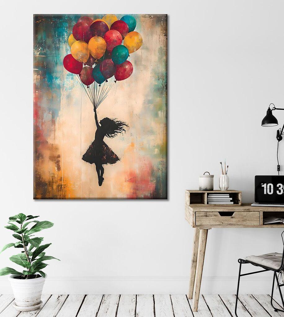 Wallity Dekorativna slika na platnu, 50x70cm, Šareno