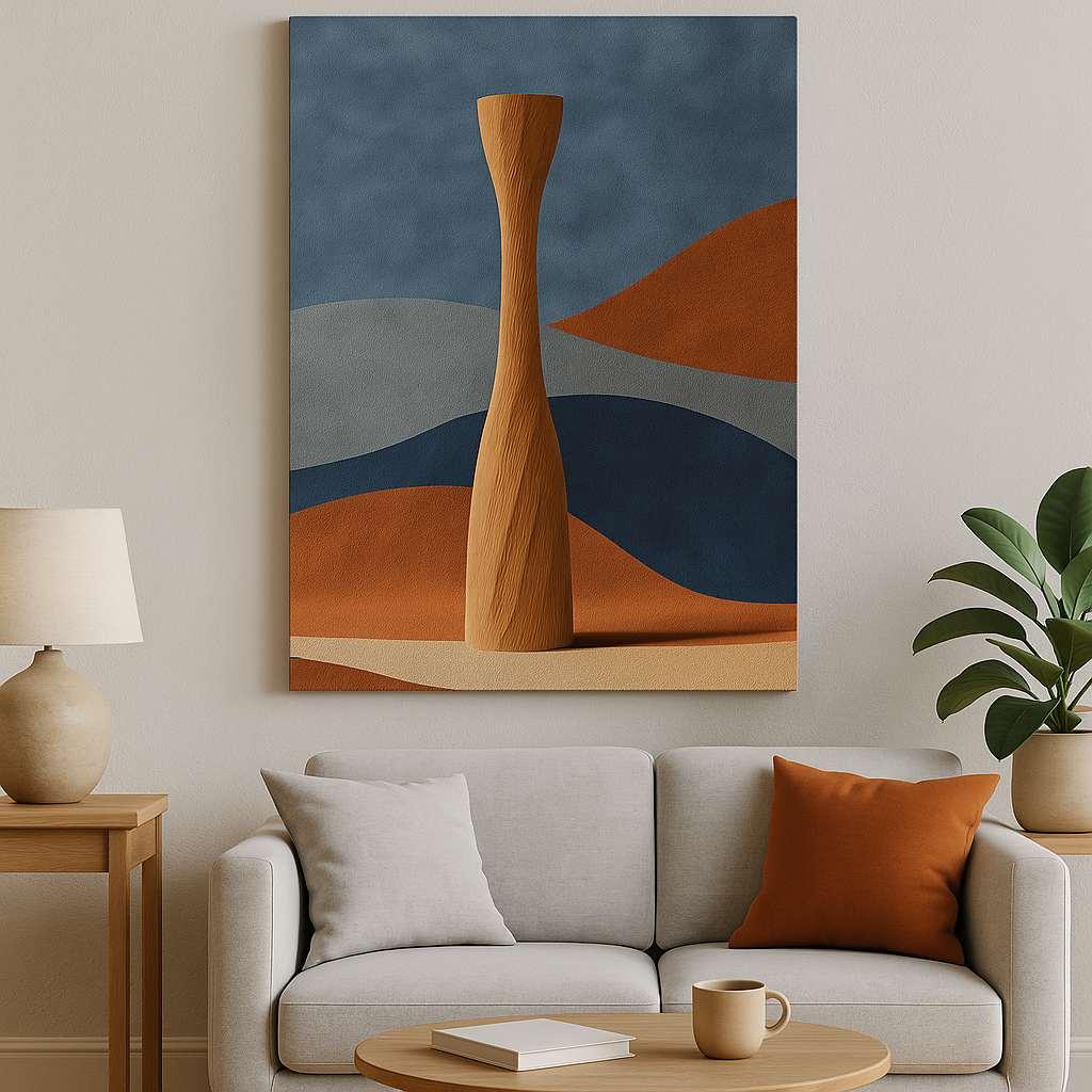 Wallity Dekorativna slika na platnu, 50x70cm, Šareno