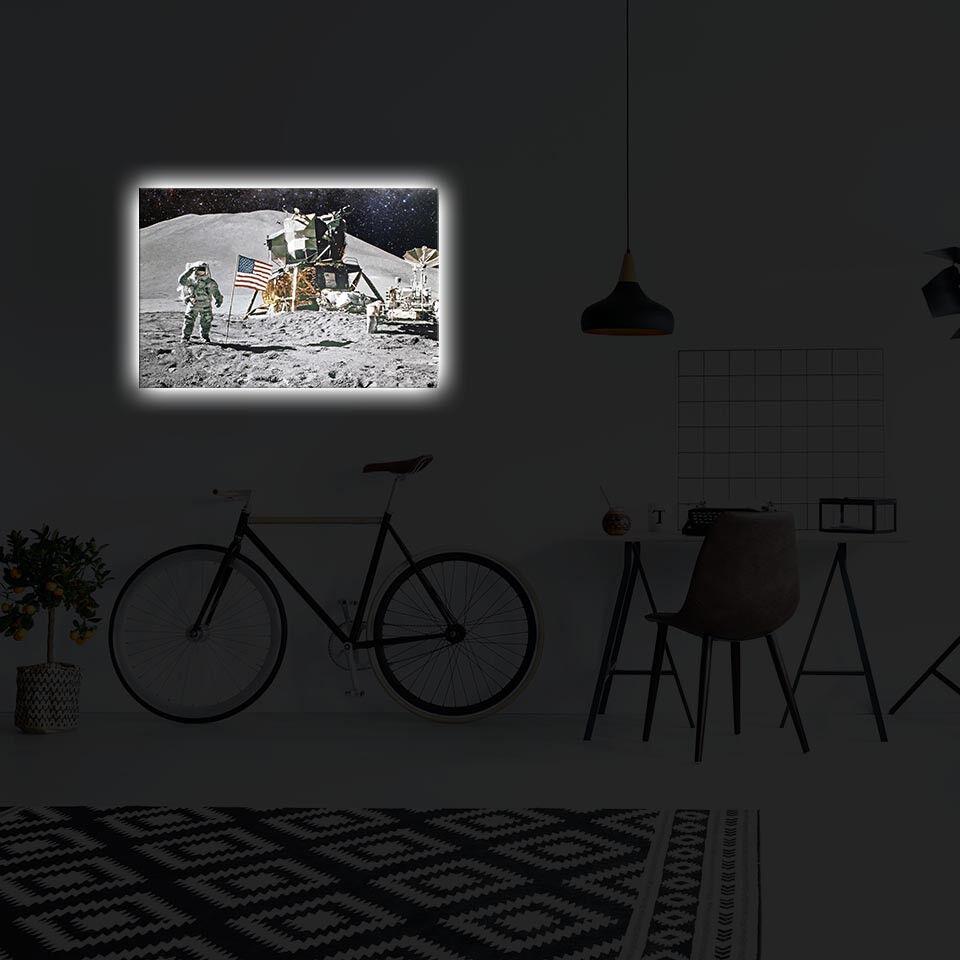 Zidna slika sa LED osvjetljenjem ABD-003, 45x70 cm