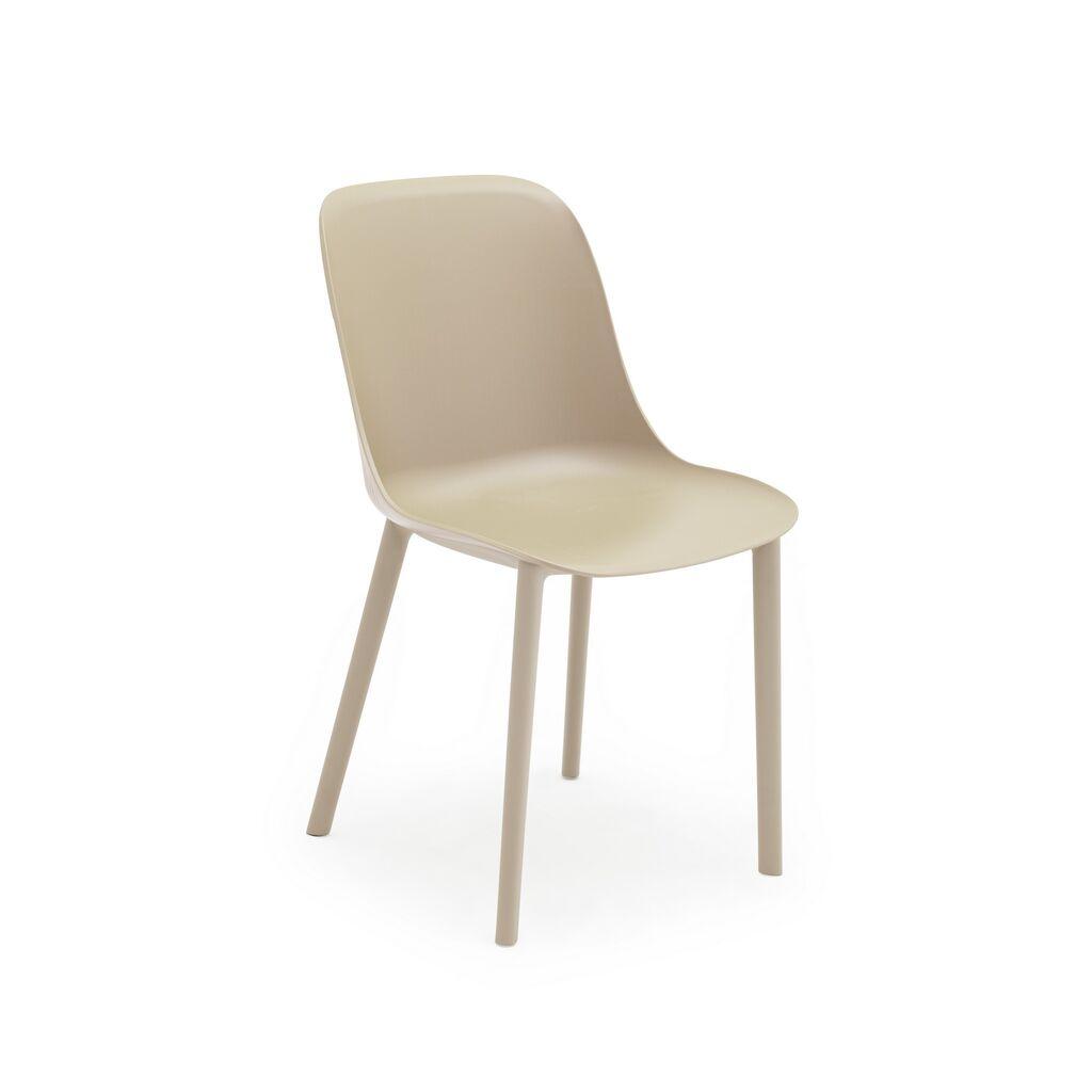 Hanah Home set stolica Shell-P, 62x51x56 cm, 2 dijela, krem