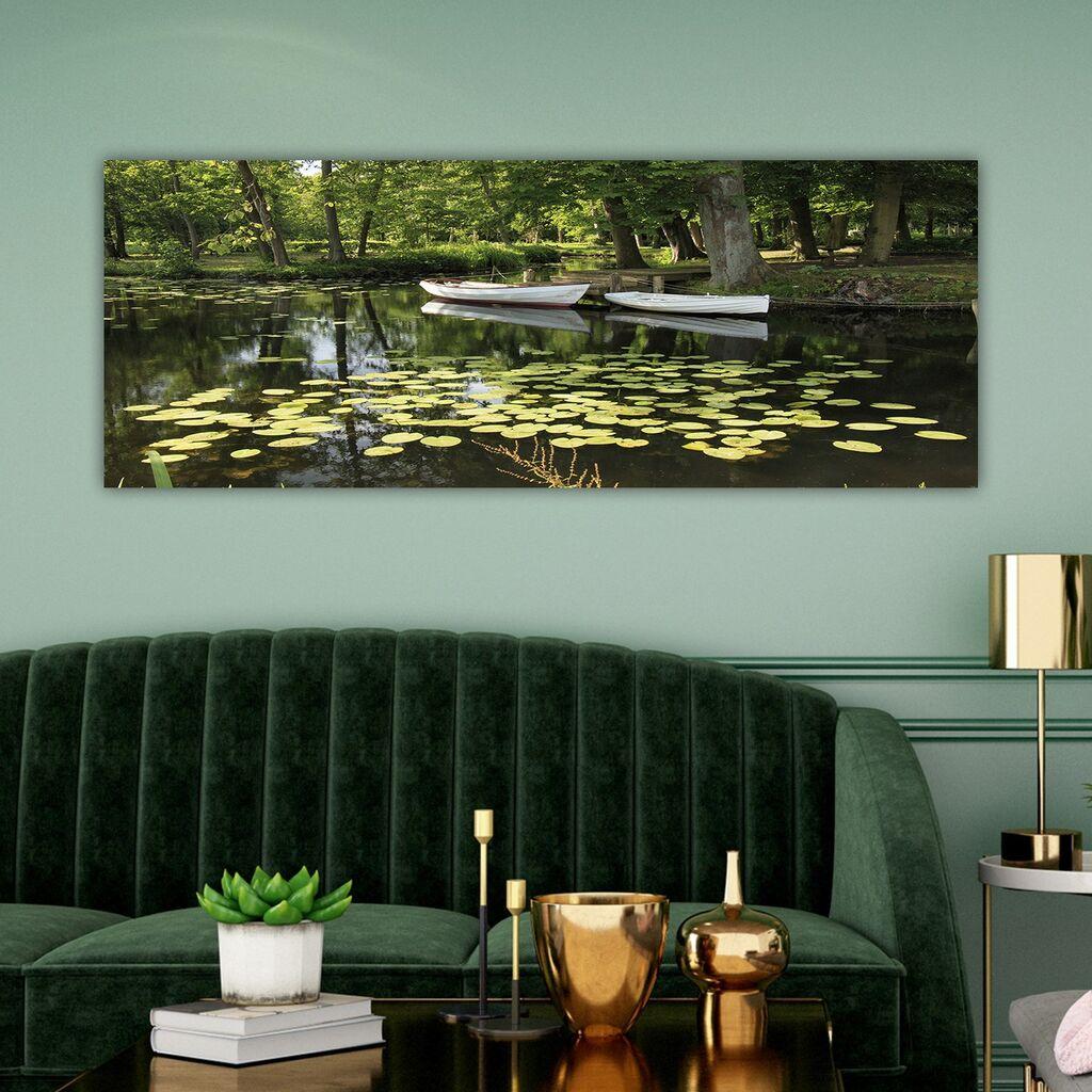 Wallity Dekorativna slika na platnu, 30x80cm, Šareno