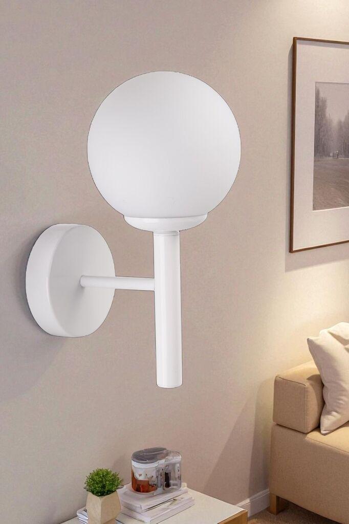 Opviq Zidna lampa 8981-1A, Bijela