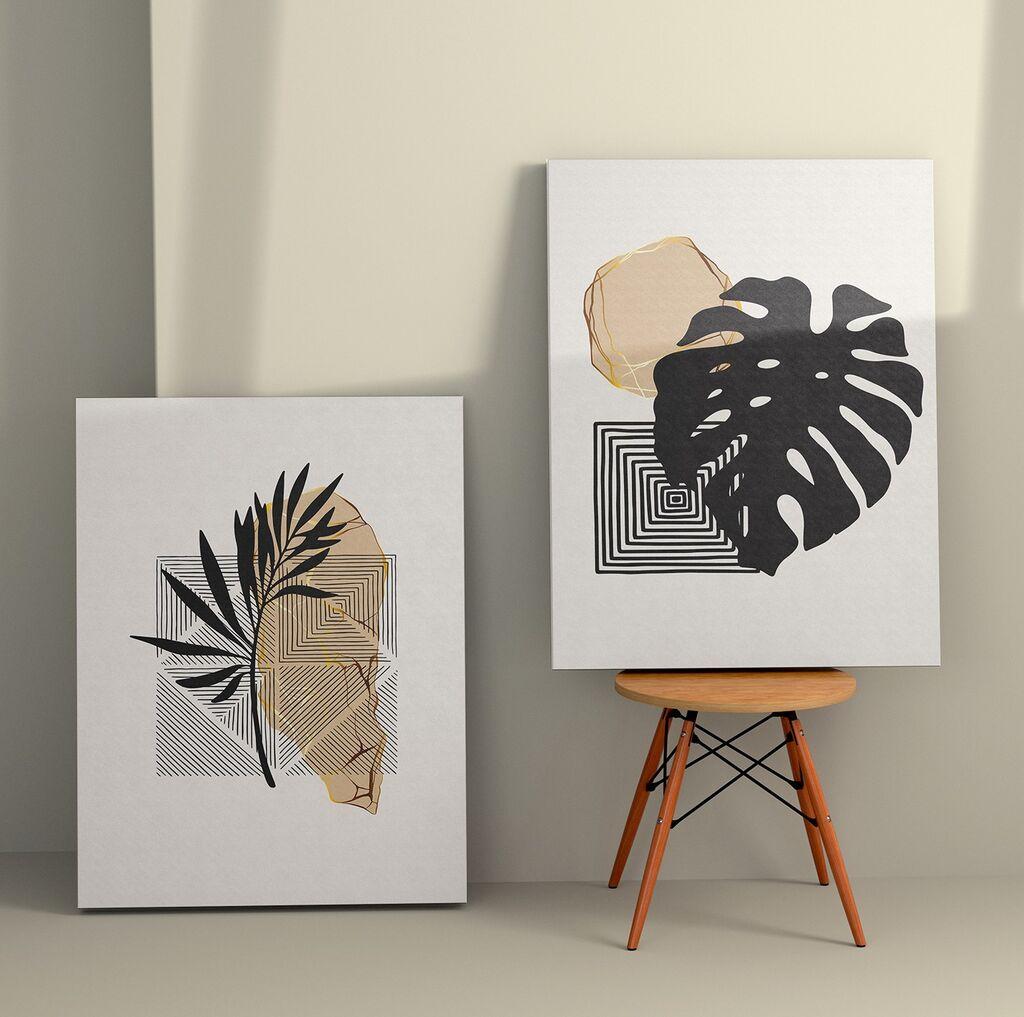 Wallity Zidna dekoracija 2KNV4261, 70 x 100cm, 2 komada