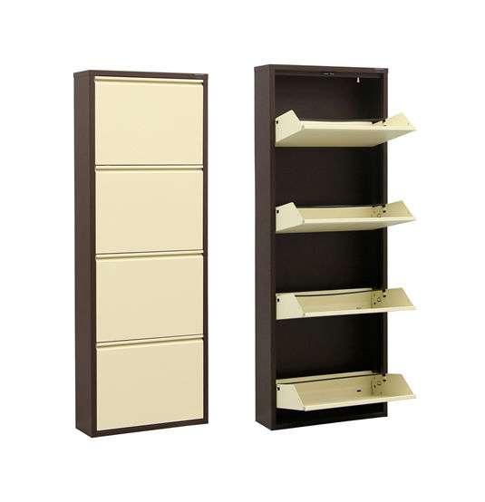 Hanah Home Cipelarnik Marino 4, 50x137x15 cm, Smeđi