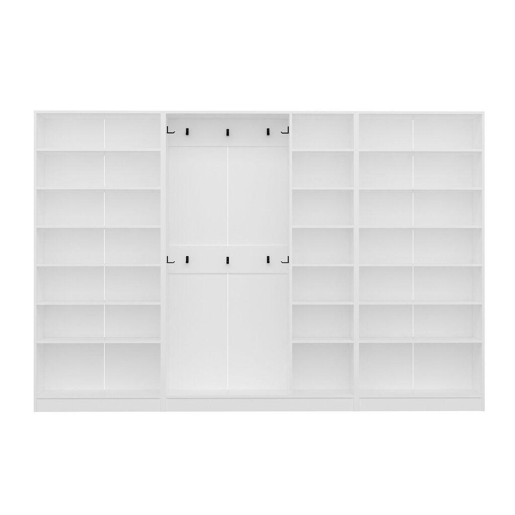 Hanah Home Ormar za hodnik Kale - 8124, 315x210x35 cm, Bijela