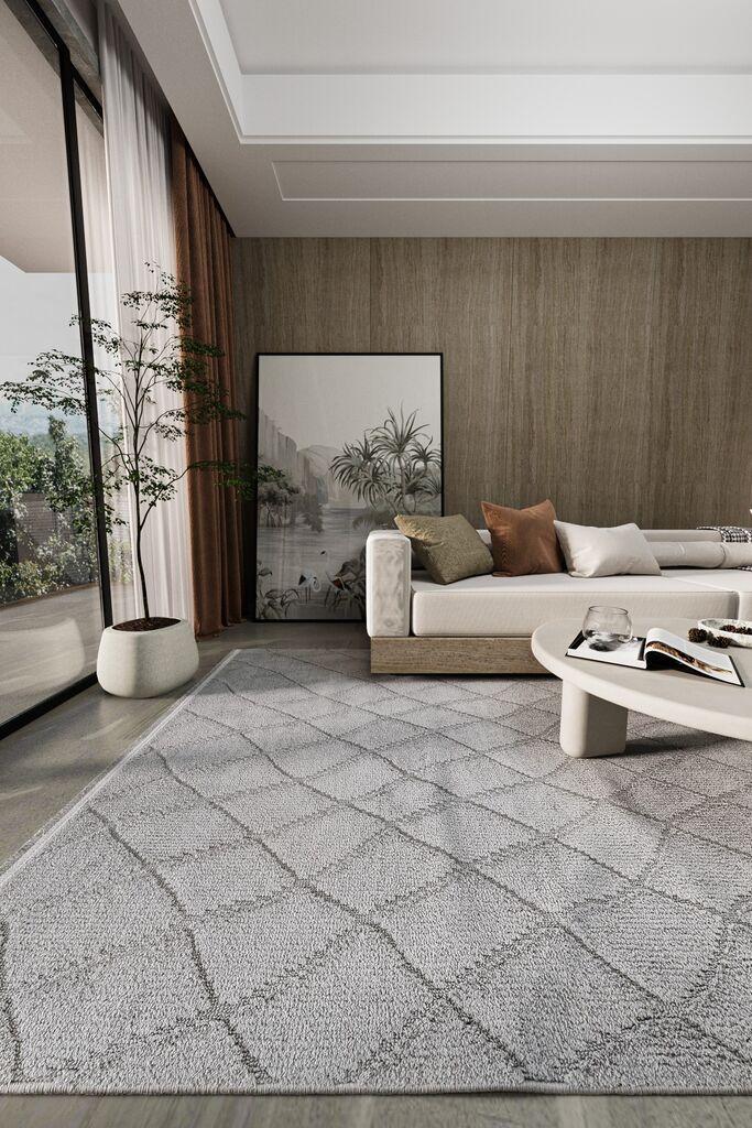 Conceptum Hypnose tepih Newyork 3111, 100 x 300 cm, siva