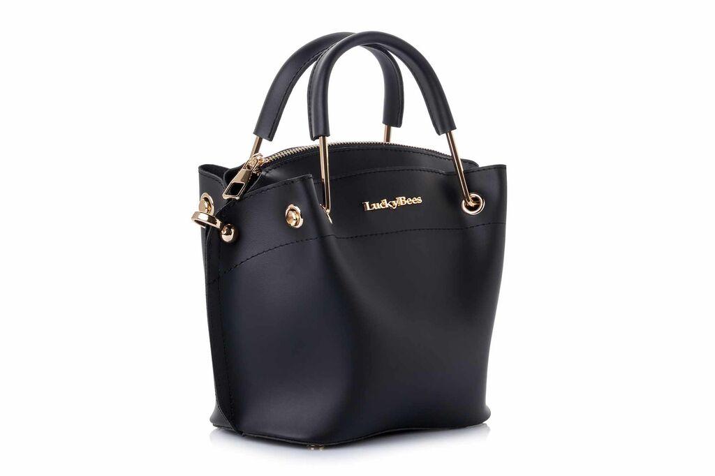 Ženska torba preko ramena Lucky Bees, crna