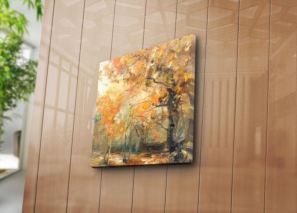 Wallity Dekorativna slika na platnu, 45x45cm, Šareno