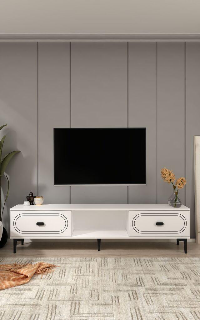 Hanah Home TV komoda Weny, Bijela