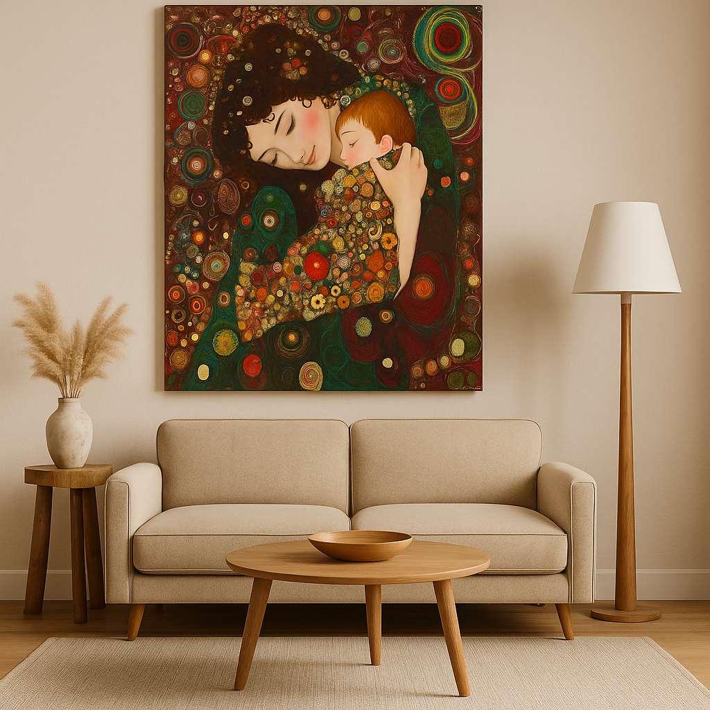 Wallity Dekorativna slika na platnu, 70x100cm, Šareno