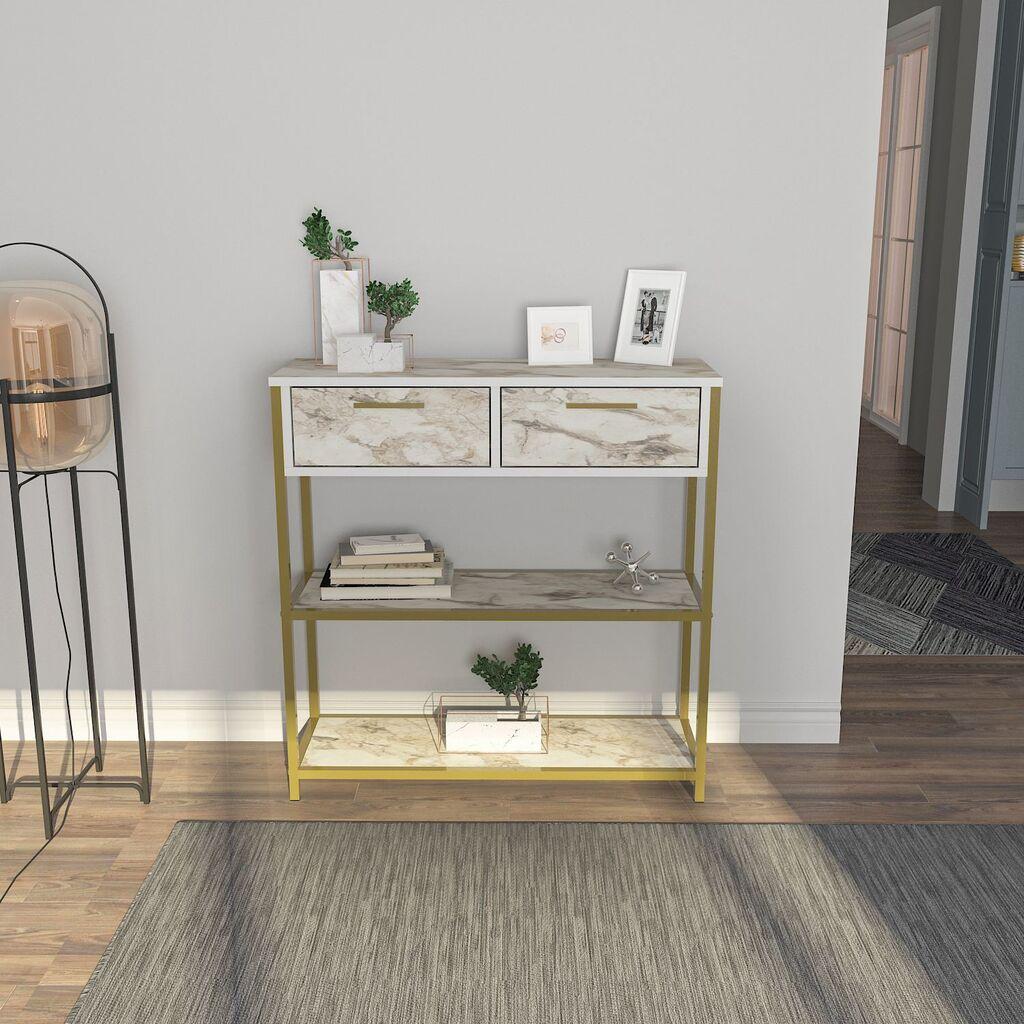 Hanah Home Komoda Latho, 90x92x30.5 cm, Krem