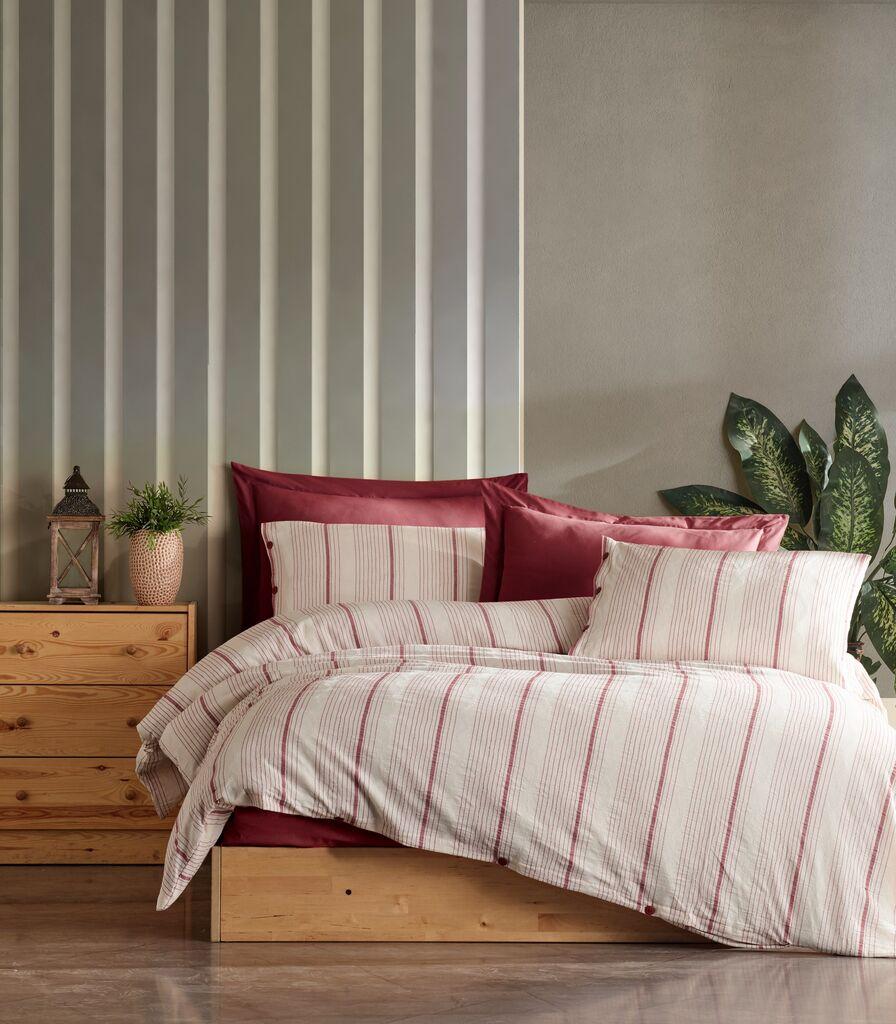 L'essentiel Maison set posteljine za francuski krevet, 100% pamučni žakard, 200x220 cm, 160x200+30 cm