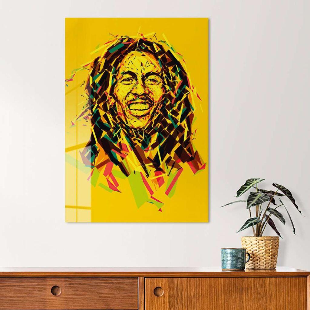 Wallity Dekorativna slika na kaljenom staklu, 40x60cm, Šareno