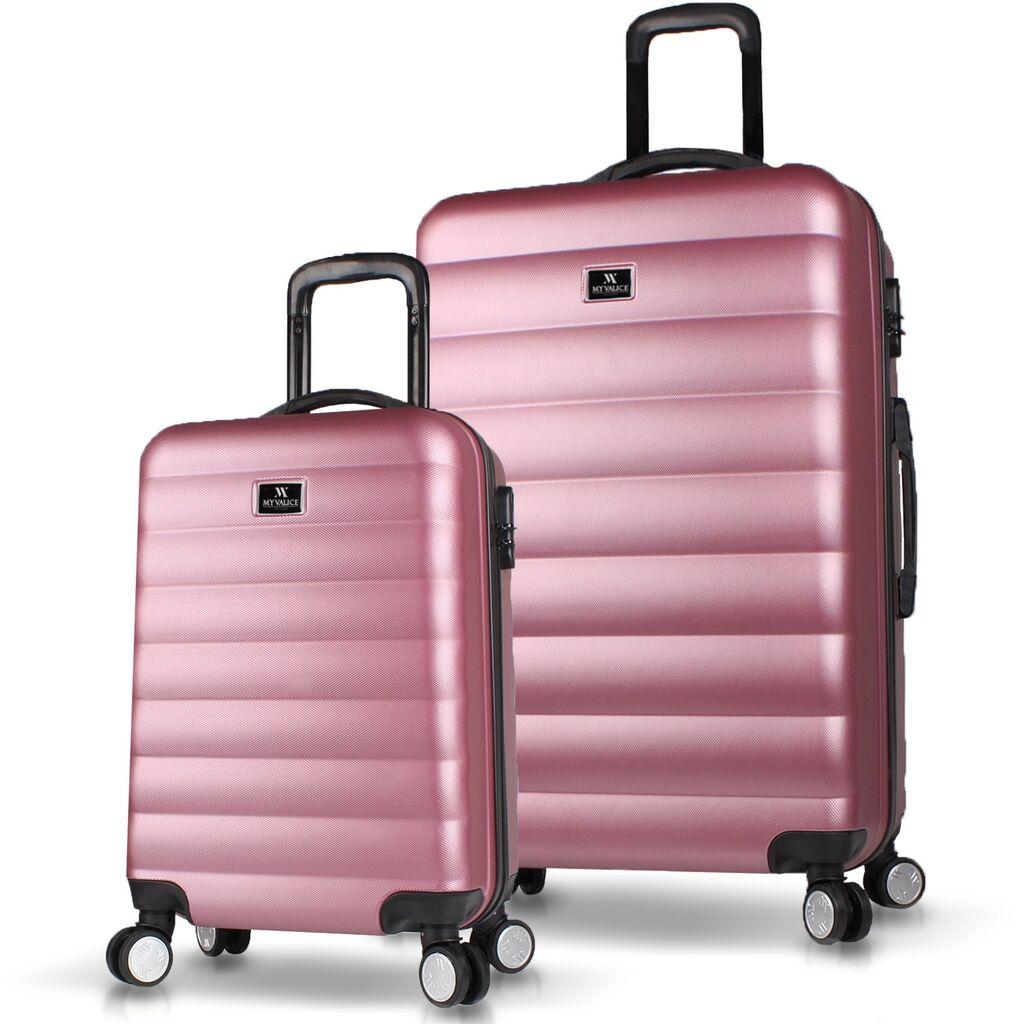 MyValice Set kofera 6568, 2 dijela, Rose Gold