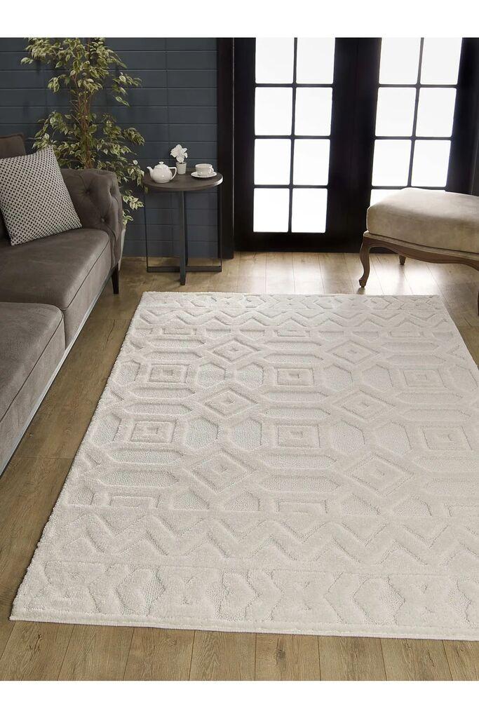 Conceptum Hypnose tepih 636A, pravokutni, 80 x 250 cm, bež