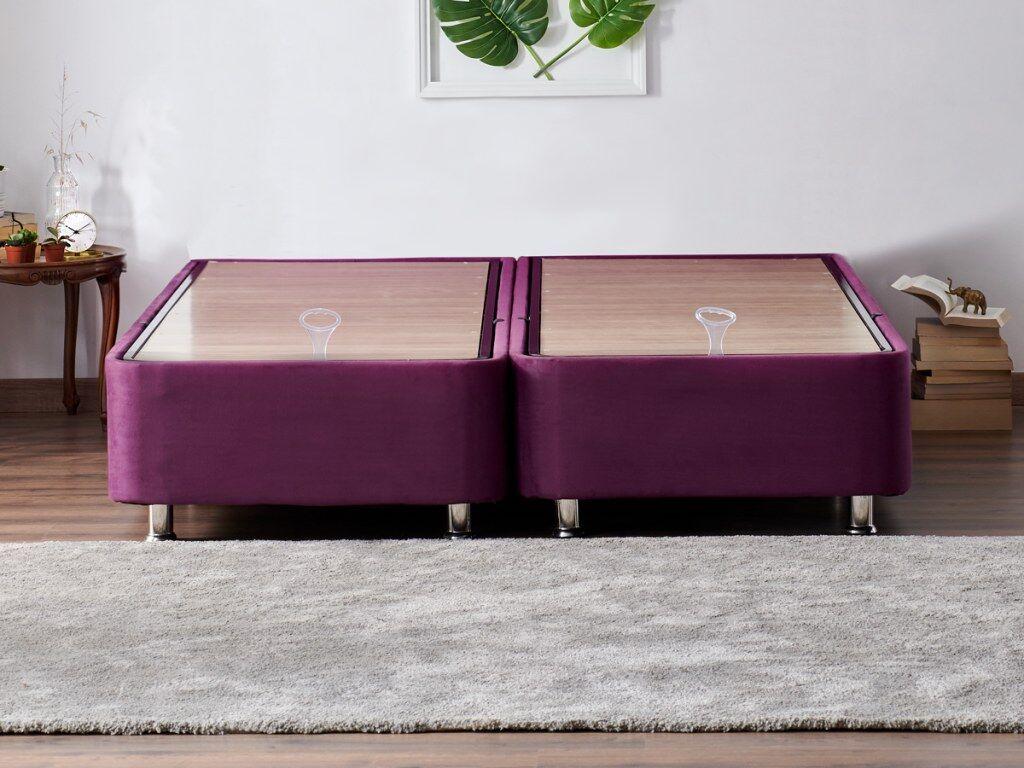 Hanah Home Osnova za krevet Purple, 180x38x200 cm, Ljubičasta