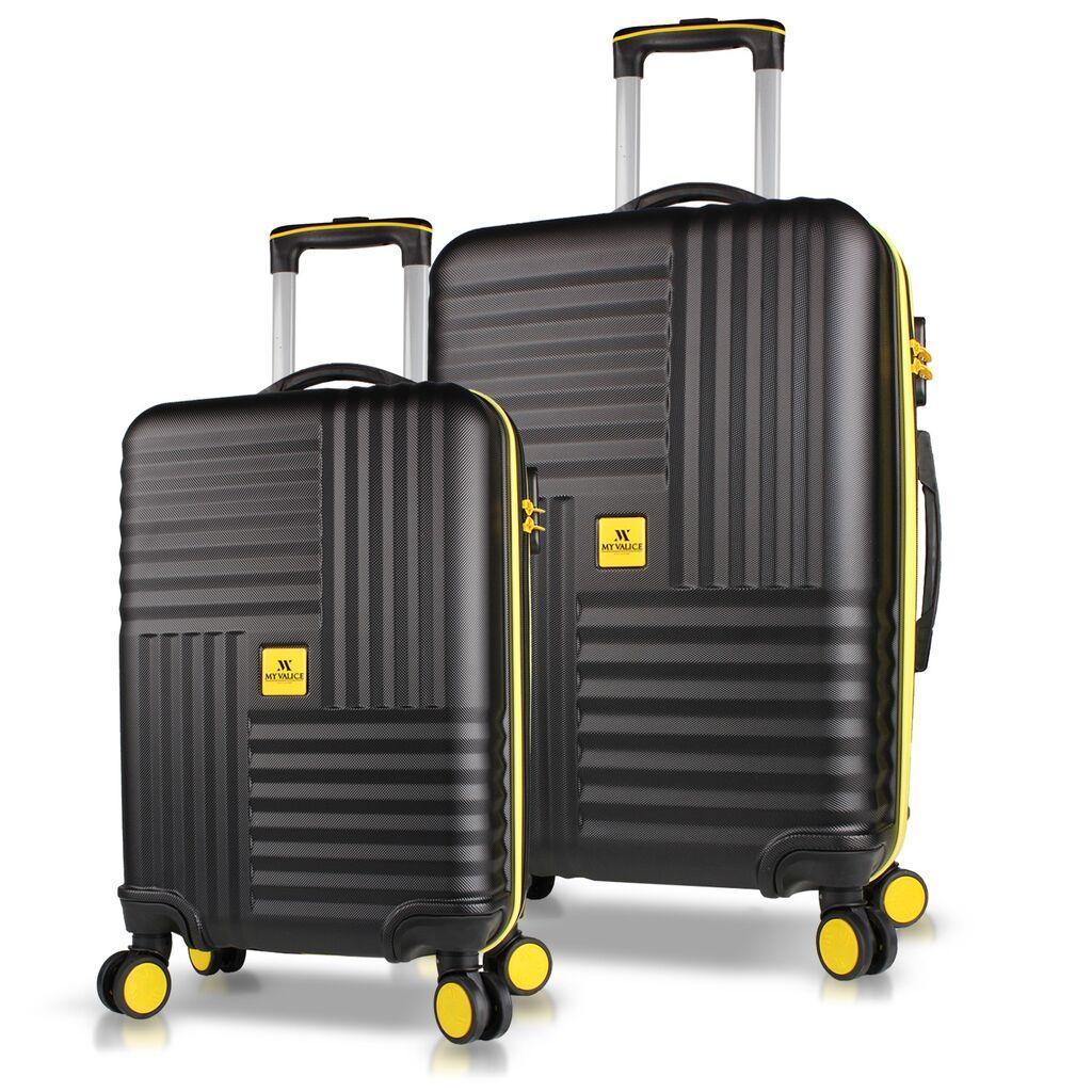 MyValice set kofera 8180, 2 dijela, crni
