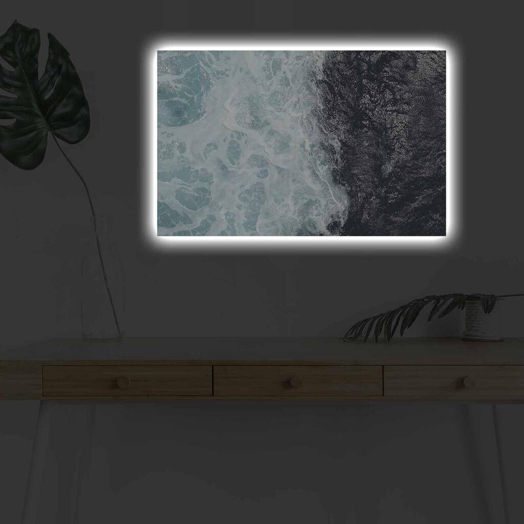 Zidna slika sa LED osvetljenjem 4570DHDACT-177, 45x70 cm