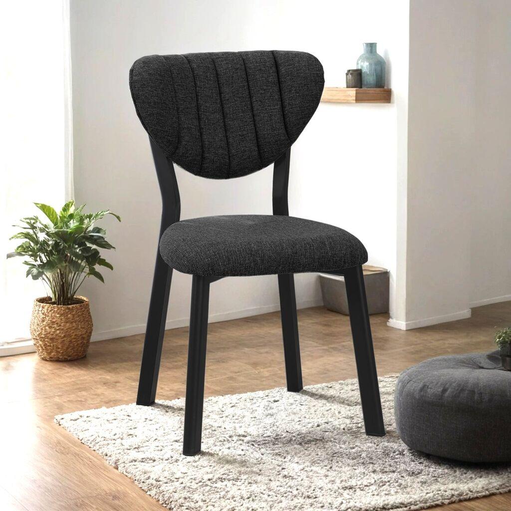 Hanah Home Elma stolica, antracit