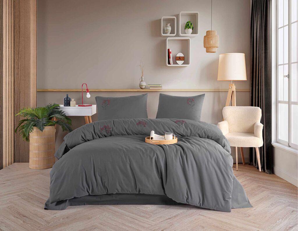 L'essentiel Maison set posteljine, 200x220cm, antracit