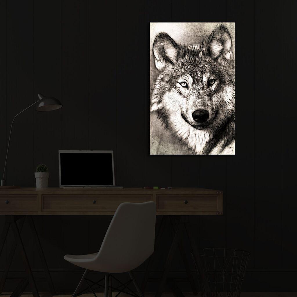 Zidna slika sa LED osvetljenjem 4570IACT-82, 45x70 cm