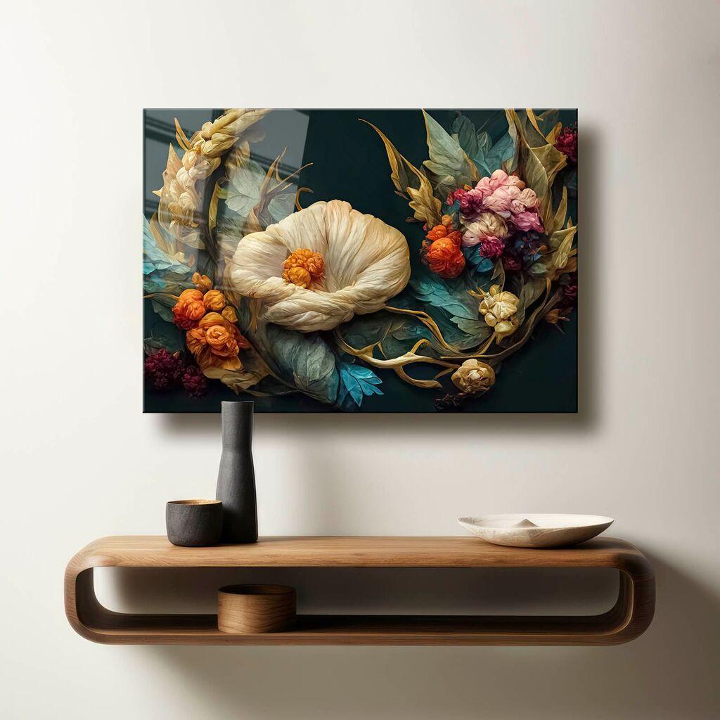 Wallity Dekorativna slika na kaljenom staklu, 50x70cm, Šareno