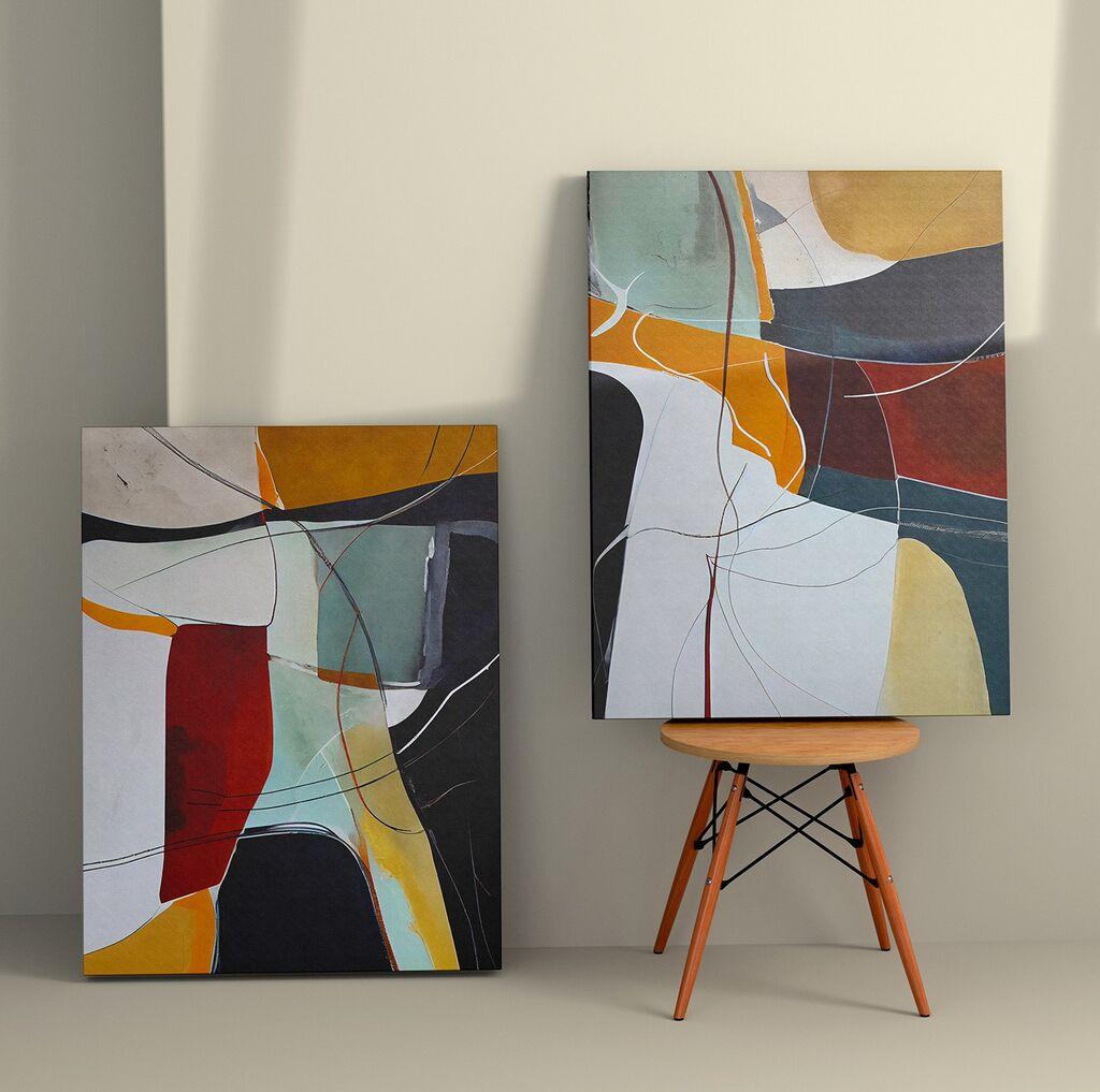 Wallity Zidna dekoracija 2KNV4354, 50 x 70cm, 2 komada