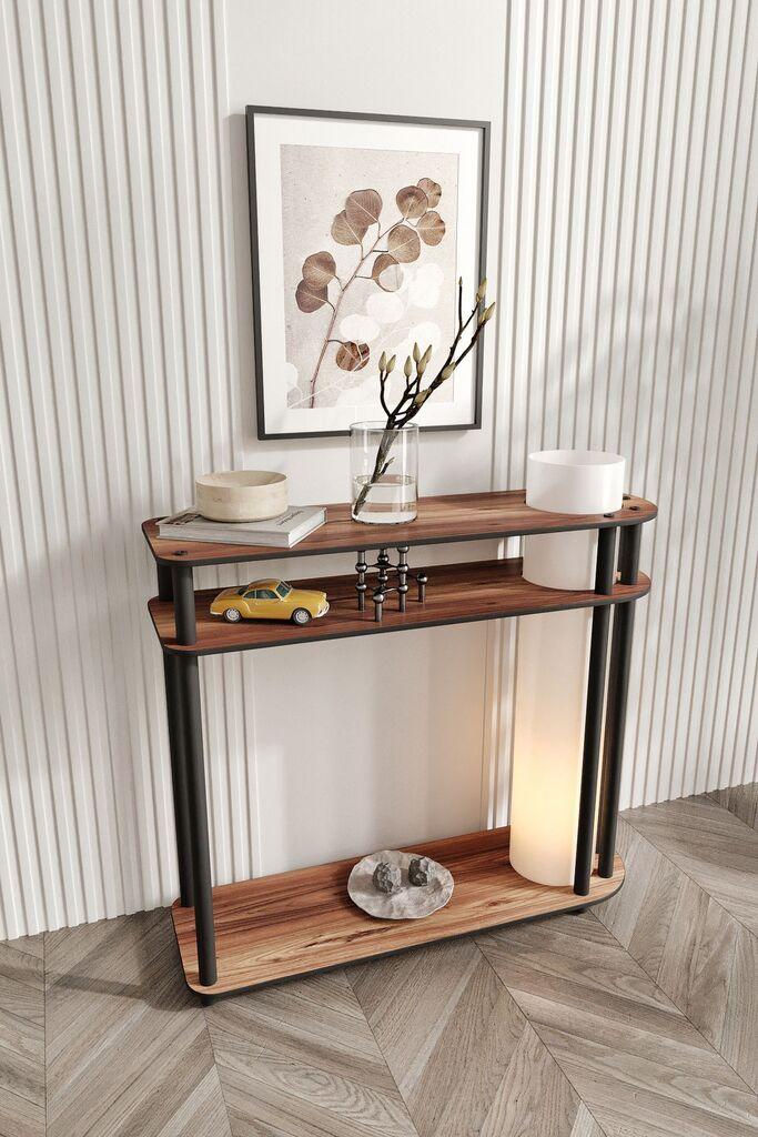 Opviq podna lampa Caprio Dresser lampa, 80 cm, smeđa
