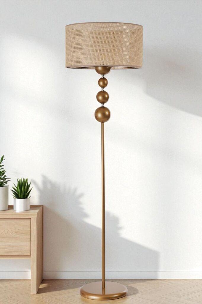 Opviq podna lampa Hayal, zlatna boja
