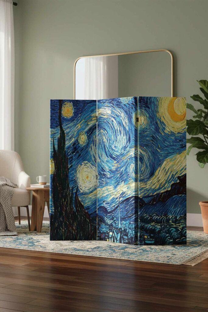 Aberto Design paravan, 120x180x5cm, šareni