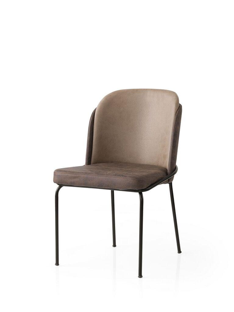 Hanah Home set stolica Dore-220, 75x62x51,5 cm, 2 dijela, Smeđa