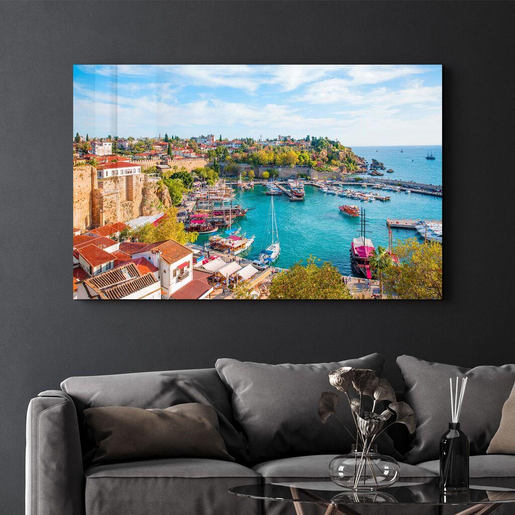 Wallity Dekorativna slika na kaljenom staklu, 35x55cm, Šareno