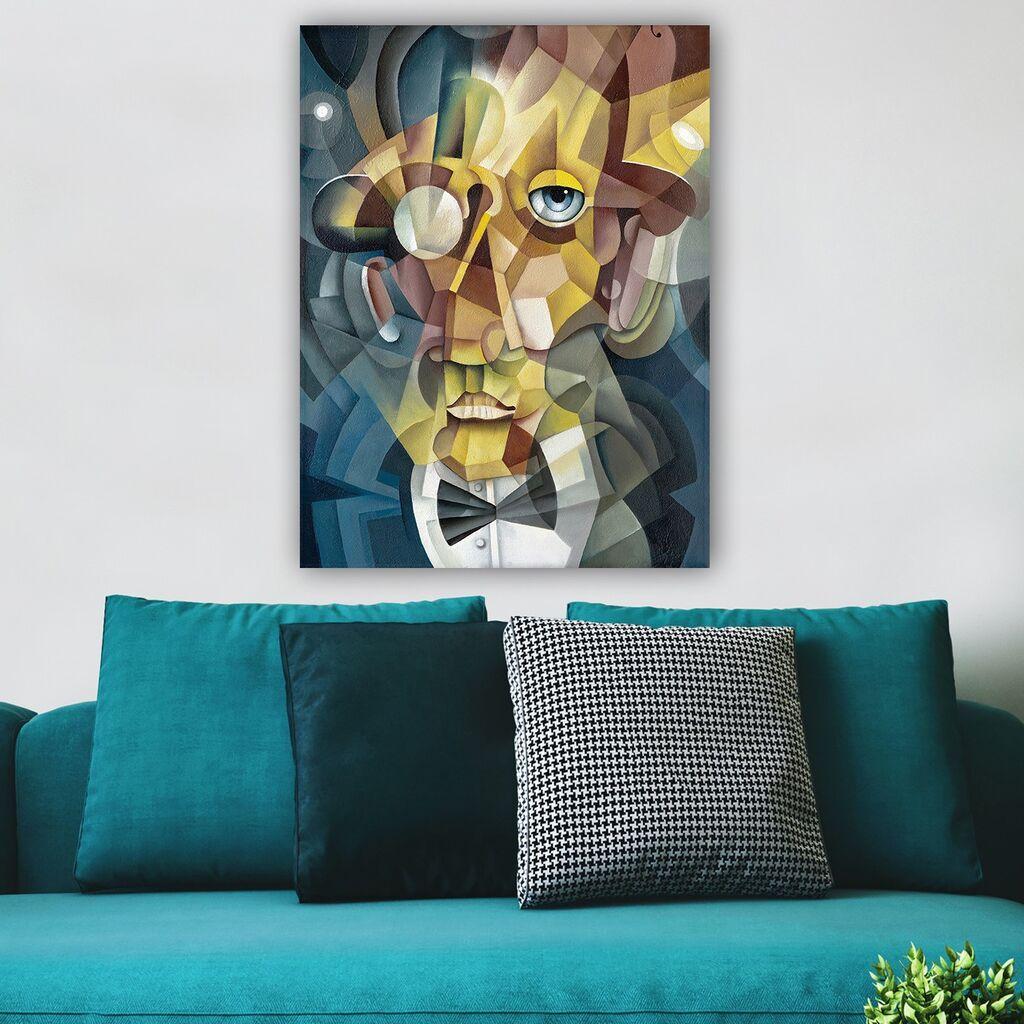 Wallity Dekorativna slika na platnu, 70x100cm, Šareno