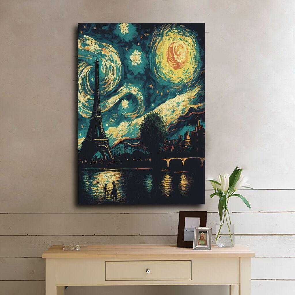 Wallity Dekorativna slika na platnu, 70x100cm, Šareno