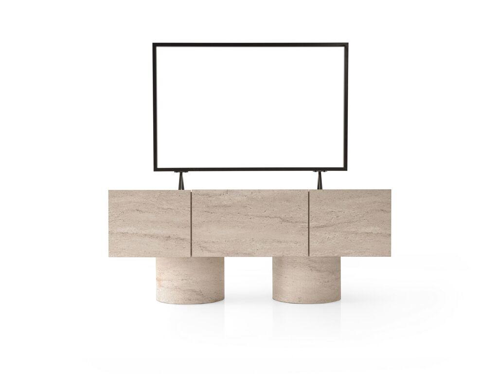 Hanah Kućna TV komoda H.Tv Sehpasi-6011, 150x87x42 cm, Bež