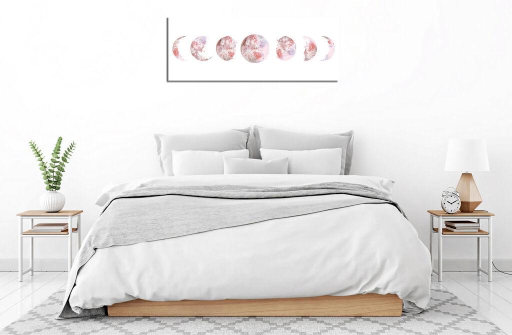 Wallity Dekorativna slika na platnu, 30x80cm, Šareno