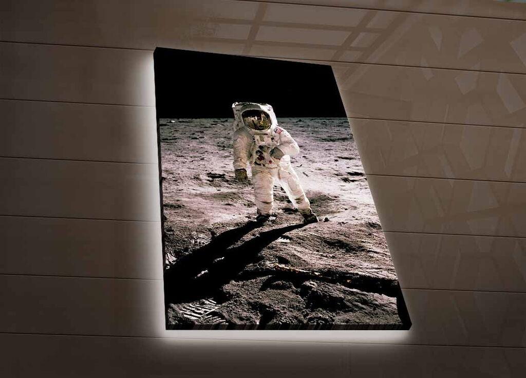 Zidna slika sa LED rasvjetom NASA-047, 45x70 cm