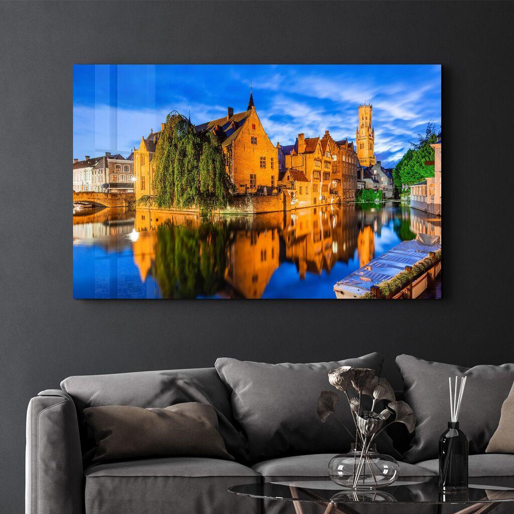 Wallity Dekorativna slika na kaljenom staklu, 35x55cm, Šareno