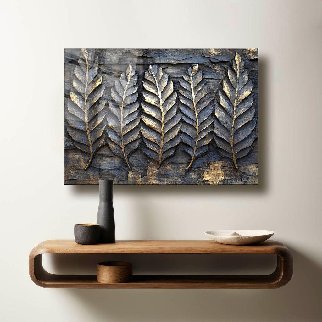 Wallity Dekorativna slika na kaljenom staklu, 70x100cm, Šarena