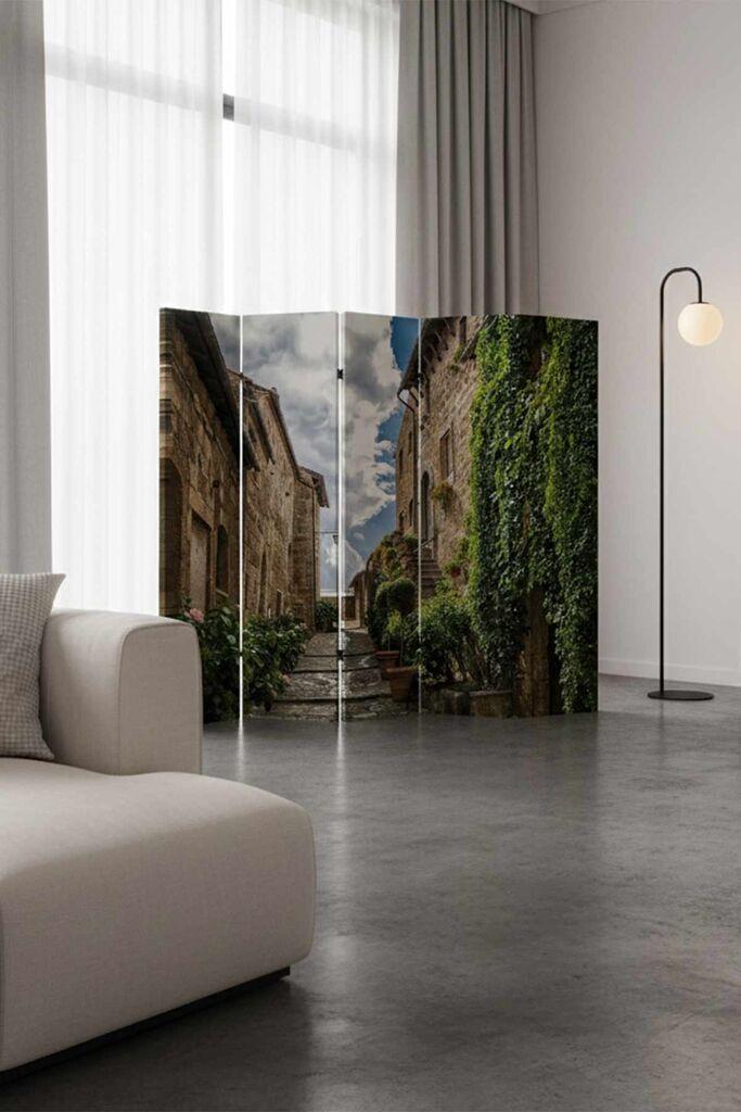 Aberto Design paravan, 200x180x5cm, šareni