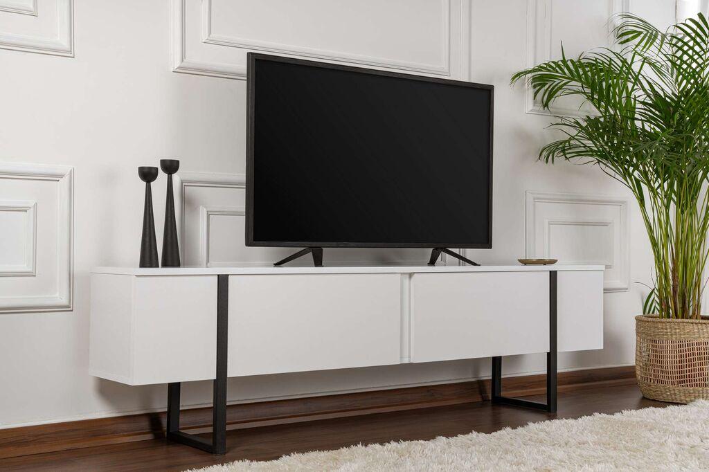 Nordure TV komoda, 180x45x30cm, bijela