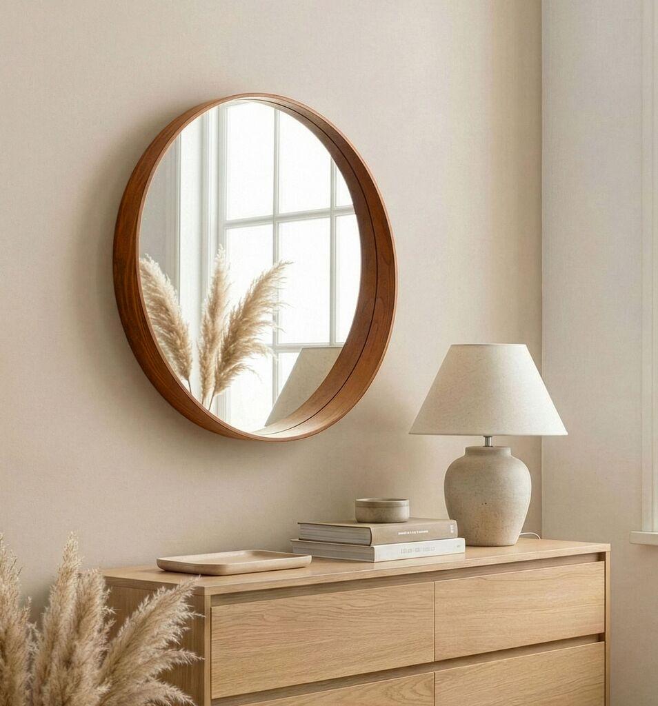 Hanah Home ogledalo Bias 60, boja orah