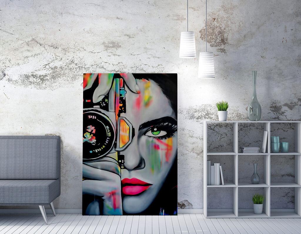 Wallity Dekorativna slika na platnu, 50x70cm, Šareno