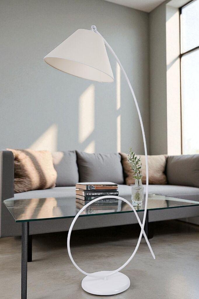 Opviq podna lampa 8967-2, bijela