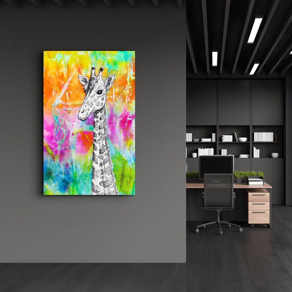 Wallity Dekorativna slika na kaljenom staklu, 46x72cm, Šareno