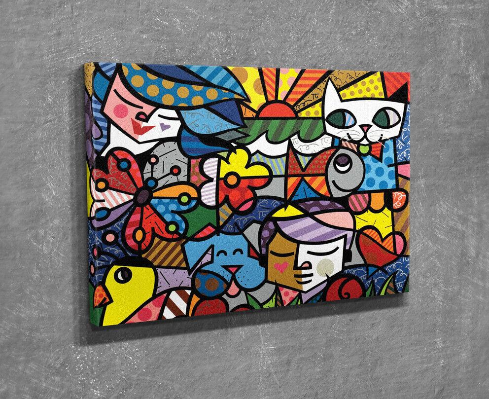 Wallity Dekorativna slika na platnu, 30x40cm, Šareno